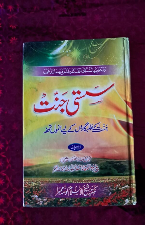 Sasti Jannat By Peer Zulufqar