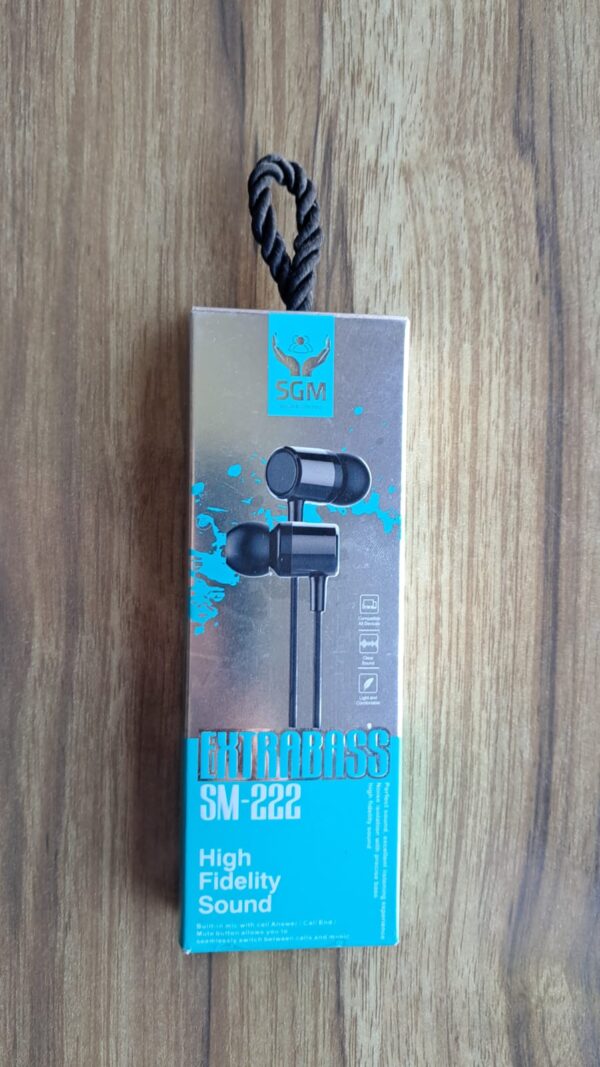 Extrabass Earphone SM-222